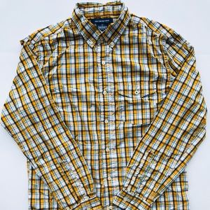 ❤️Old Navy Men Long Sleeve Plaid Shirt FINAL PRICE